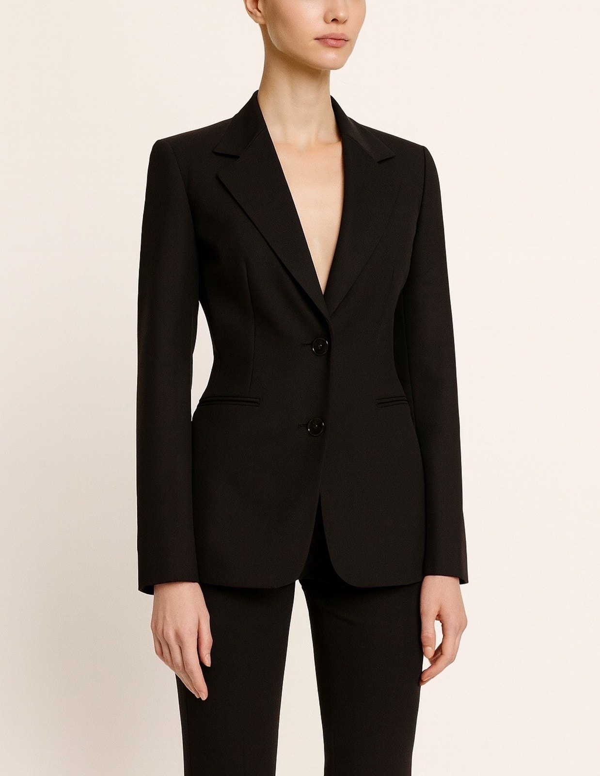Jones New York Blazer Size 6 Black Msrp $229